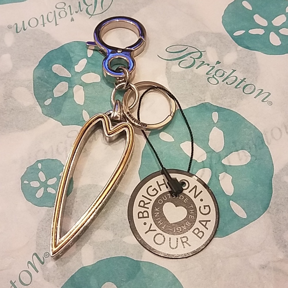 Brighton Magna Heart Handbag Fob